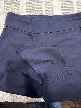 Express Navy Columnist Skirt